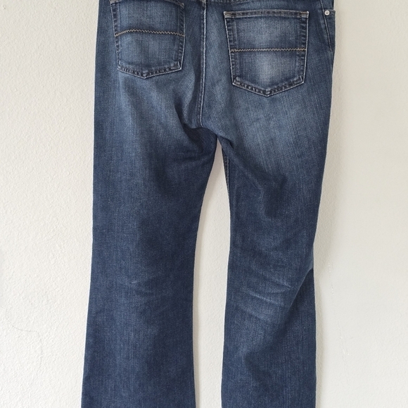 Perry Ellis Mens Jeans 36x30 Blue  Denim Straight Leg Pocket Casual School Work - Picture 7 of 13